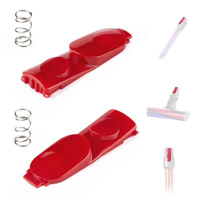 A65T-12PC Tyčová trubice/Hlava čističe Klipový západkový jazýček Tlačítko Pro Dyson V7 V8 V10 V11 V15 Náhradní nástroj pro vysavač Tlačítko s pružinou