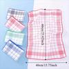 6 Pieces Absorbent Dishcloth Large Tea Towel Durable Washcloth  Tableware