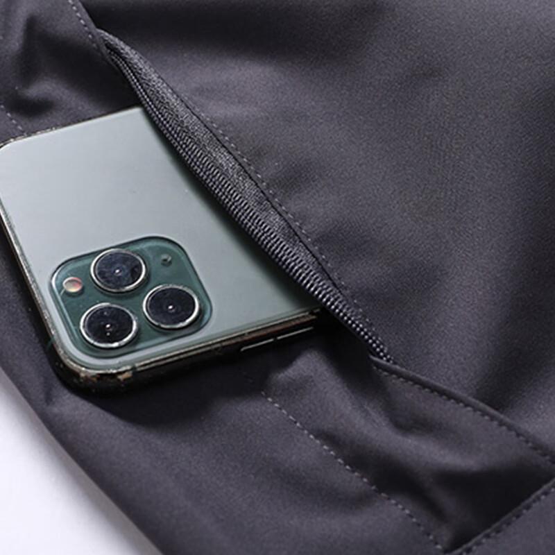 PLAYBOY Men's Outdoor Windproof Waterproof Hooded Jacket
