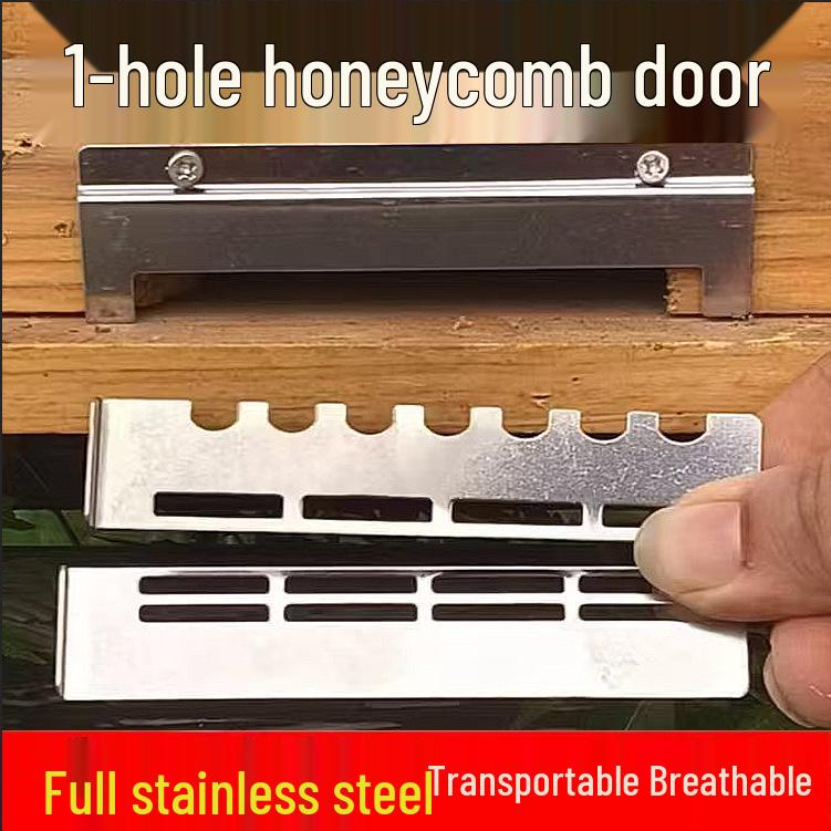 

Stainless Steel Multi-functional Queen Bee Anti-escape Frame with Anti-hornet, Anti-theft Sliding Door Italian Bee