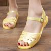 Women's Sandals Are Anti Slip Wear-resistant Lightweight Plastic Retro Office Sandals for Women