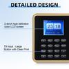 Bisofice Biometric Time Clock Attendance Machine for Employees Support 1000pcs Fingerprint 1000pcs Password 1000pcs ID