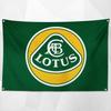 Logo Lotus 2" Extra velká vlajka, Vlajkový banner, Přibližně 59,1 x 35,4 palce (150