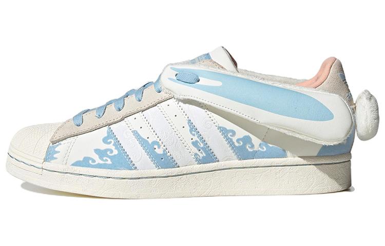 Adidas Originals Superstar Papercut X Melting Sadness  White Blue  ID9471 46