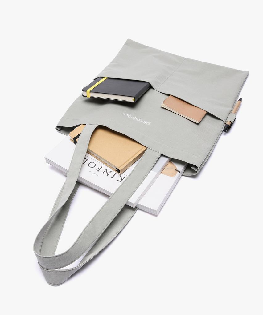 Peace Maker Peach Pocket Bag (Light Gray)