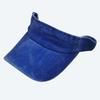 Cross-border Washed Cotton Denim Visor Cap: Casual Retro Duckbill Cap & Sun Hat