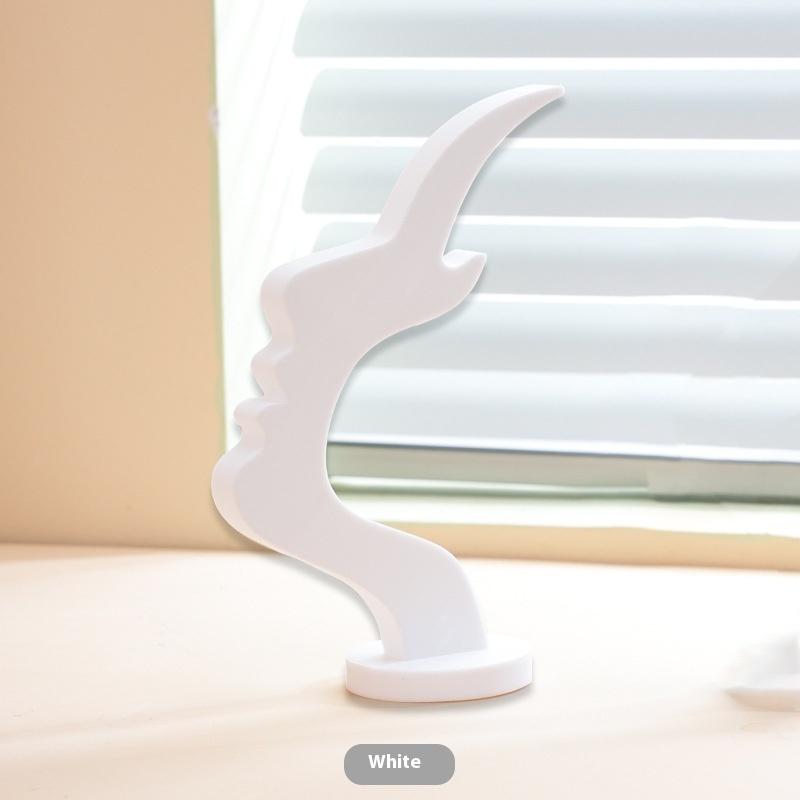 

Подставка для очков Подставка для очков Форма бара Человеческое лицо сбоку Интересные Простые Подставка для очков Украшения