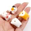 Makeing Bracelet Ceramic Calico Cat Beads Kitty DIY Jewelry Accessory  DIY Jewelry