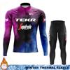 TEKR Man Cycling Maillot Winter Thermal Fleece Clothing Bicycle Clothes Jersey Men 2026 Bib Road Jackets Set Sportswear Cycle