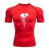 Men's Compression Workout T-Shirt Quick Dry Breathable Athle