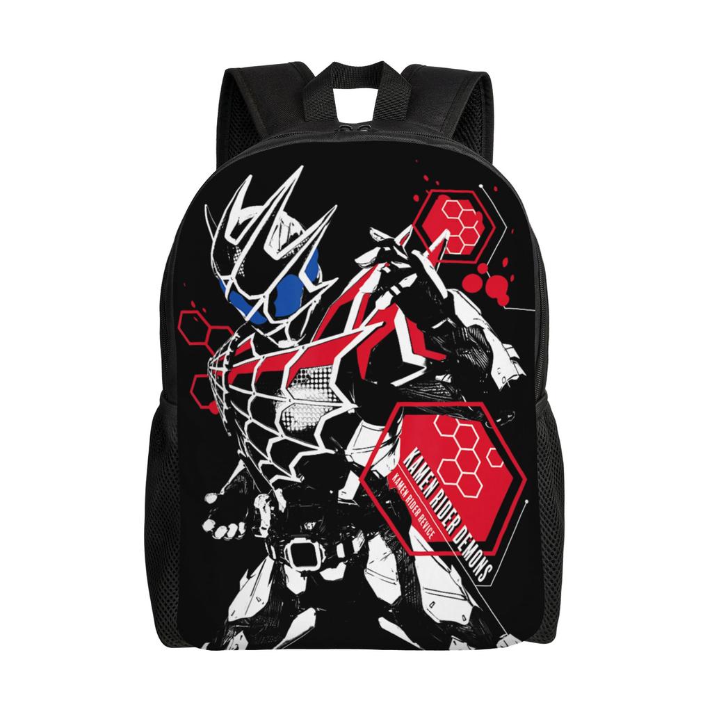 Fashion Backpacks Kamen Rider Live Daypack  Mochila Classic Campus Zipper Closure Rucksack
