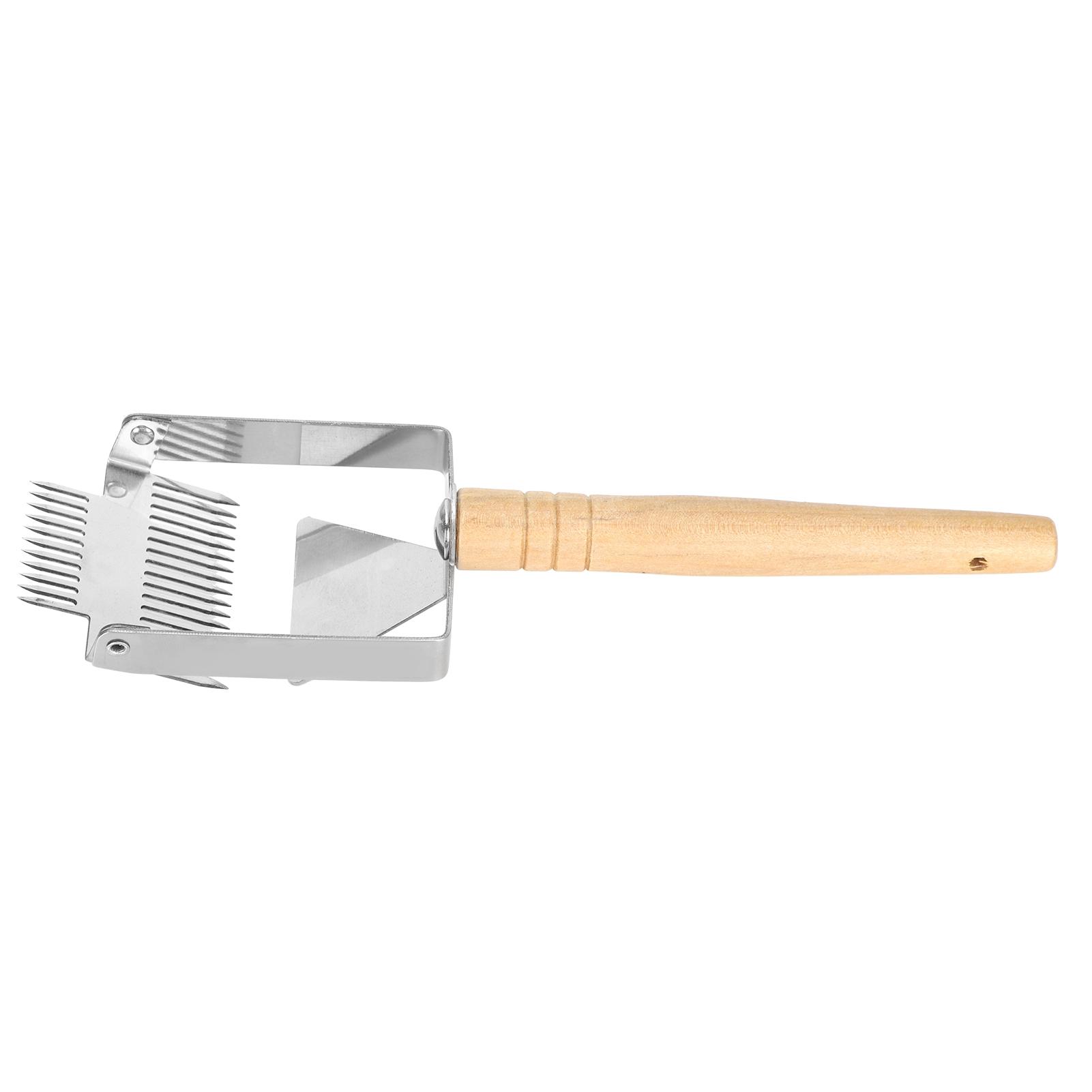 Mfyspace Beehive Honey Scraper Double Head Uncapping Fork Shovel Tool Beekeeping Equipment