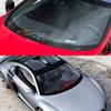 Universal Car Front Windshield PVC Sticker Crown Vinyl Decal - DIY Auto External Tuning Accessories for Stylish Vehicle Decor