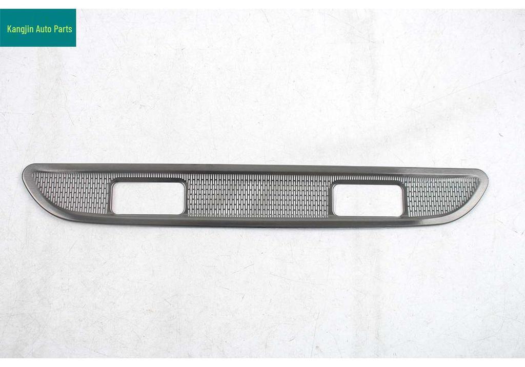 Stainless Steel Black Titanium Triangle Speaker Covers for BAIC ARCFOX Alpha T1 Interior Modification
