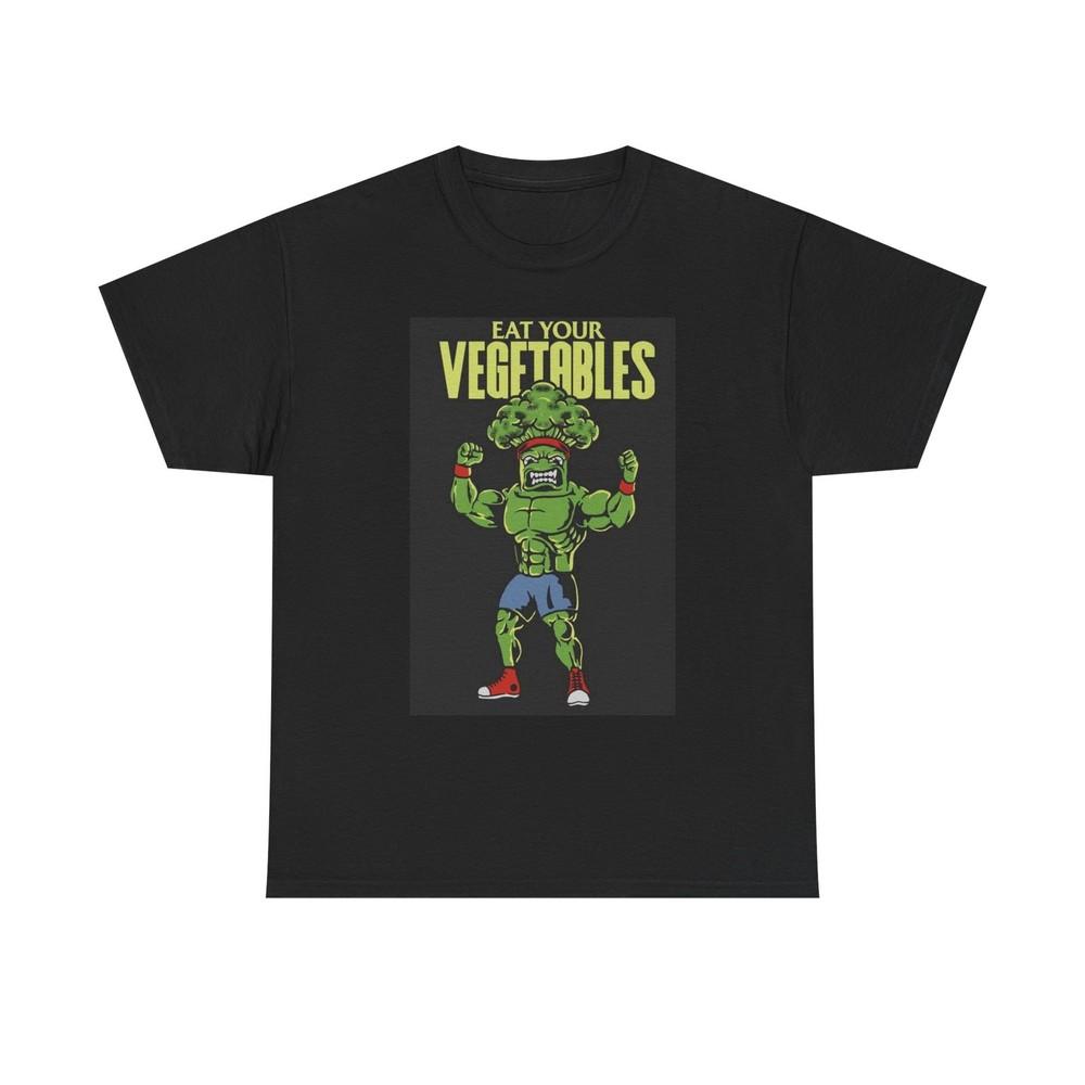Eat Your Vegetables Graphic T Shirt Brand New Cotton Tee