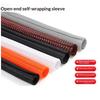 1Pcs 8~32Mm Self-Closed Insulated Sheath 1 Meter Pet Braided Cable Sleeve High Protection Wear Resistant Wire Organizer Sleeving