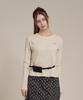 Iteoneolmomeonteu Waffle T-Shirt _ Oatmeal