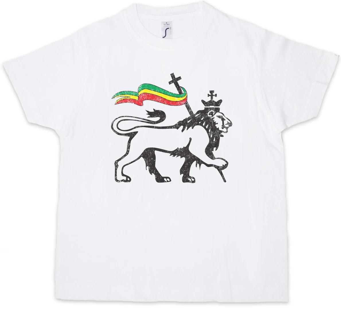 

LION OF JUDAH II Kids Boys T-Shirt Bob Rasta Reggae Marley Jamaica Rastafari Ska 130