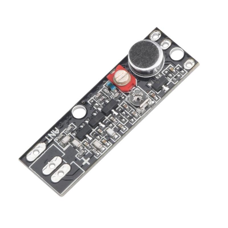 Powerful FM Transmitter Wireless Microphone Adjustable Frequency And 300M Long Ranges For Clear Auditory Broadcasting