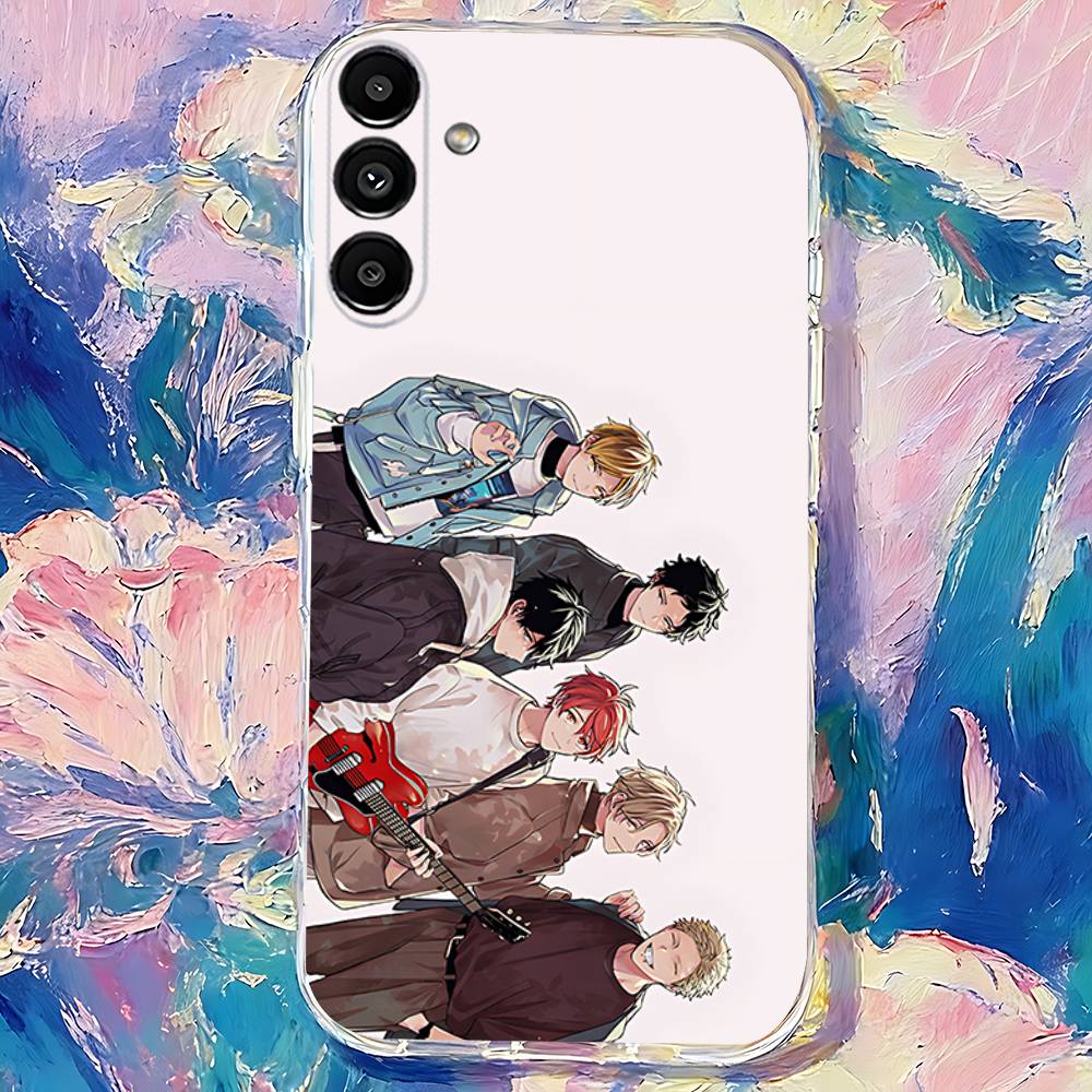 G-Given Yaoi Anime Clear Phone case suitable for  Samsung S30,S25,S24,S23,S21,S22,S20,S10,5G,FE,lite,PIus,Ultra Transparent