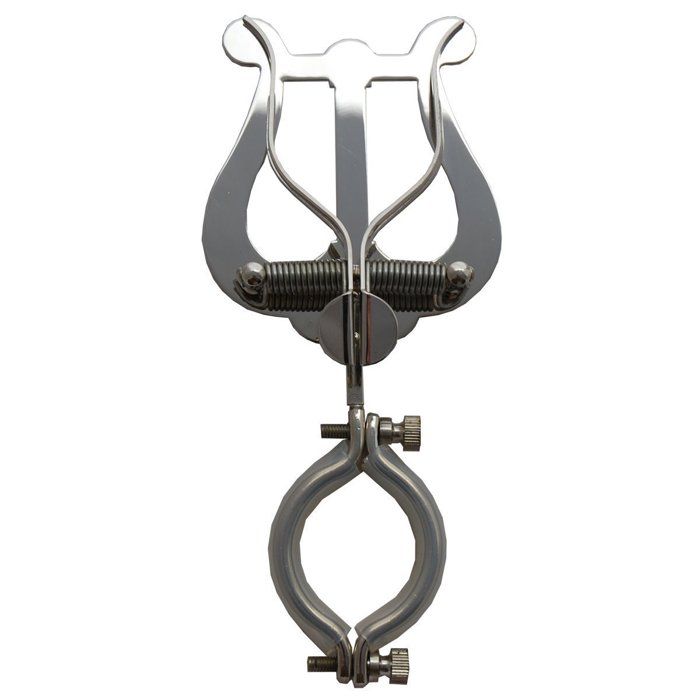 Lyre Pour Carnet Soundman - MGXL01061 - Lyre Lyra Porte-partitions Pavillon Pour Clarinette (R) (nickele)