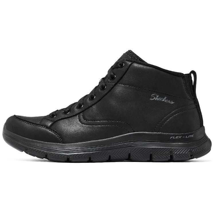 Skechers Flex Appeal 4.0 Теплые Прочные Удобные Высокие Зимние Сапоги Женские Сапоги Черные 167887-BBK 36
