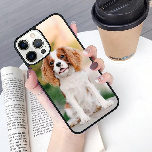Cavalier King Charles Spaniel Dog phone Case Cover For iPhone 17 Air 16 15 14 Plus For Apple 11 12 13 Pro Max coque coque