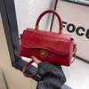 Fashion 2025 Summer New Small Square Bag Women's Handbag Trend Chain Red Wedding Bag Shoulder Messenger Bag