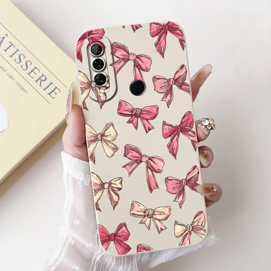 Beautiful Floral Painting Phone Case For Huawei Y6P 2020 / Y7P 2020 Soft Silicone Shockproof Cover For Huawei Y6p Y7p Bumpers