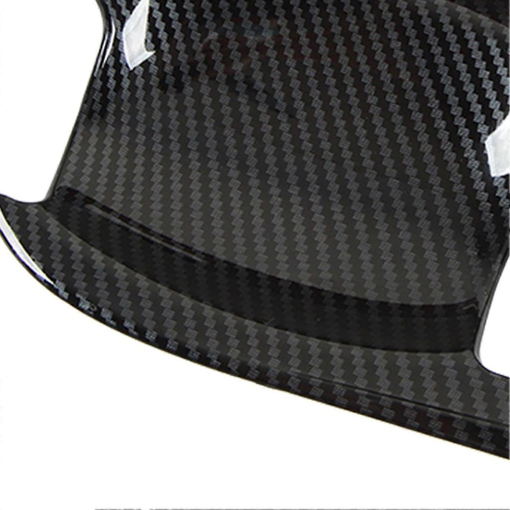 4PCS Carbon Fiber Car Door Bowl Stickers Door Handle Protectors Replacement for Mitsubishi Outlander 2023 Durable Scratch Resistant 25-26