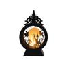 Halloween Witch LED Light, Glowing Decoration for Indoor and Outdoor Use, Holiday Party Decor