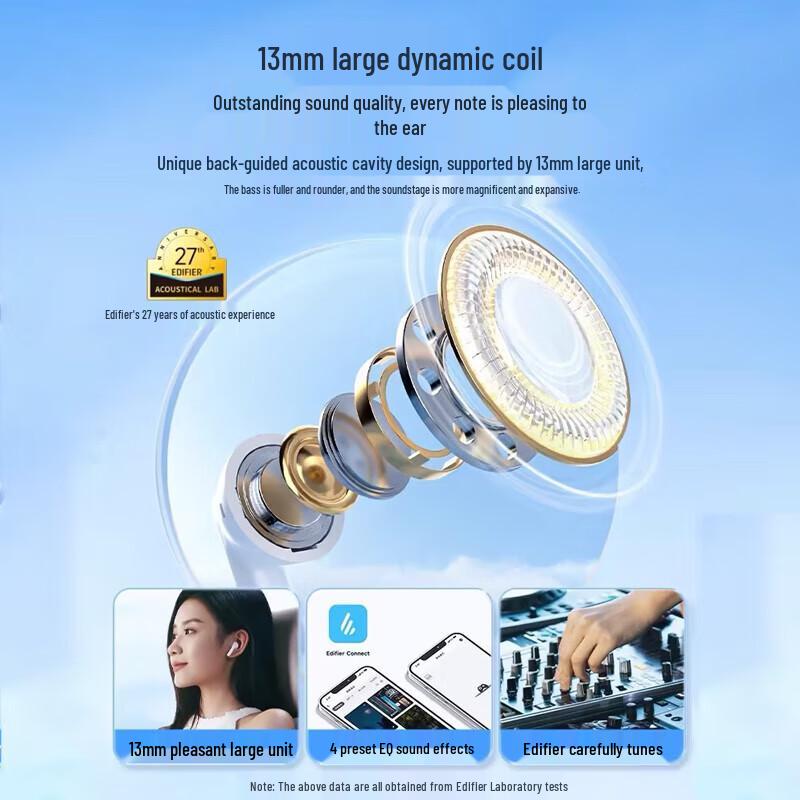 Edifier X2 Plus True Wireless Half-in-Ear Earbuds