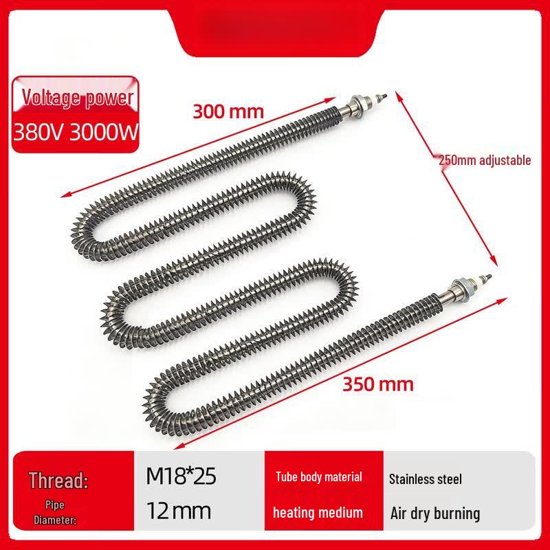 Stainless Steel Finned Air Dry Heating Element