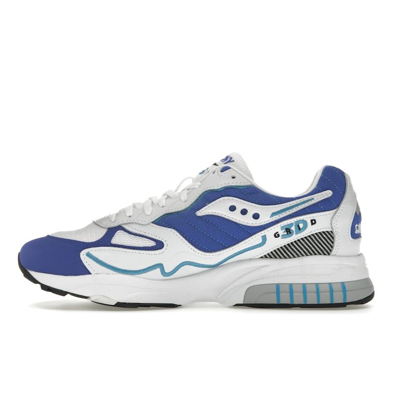 Saucony Shadow Original Unisex White Navy Low Top Lifestyle Sneakers S70646-2