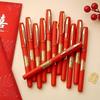 Ancient Poetry Signature 1.0mm Black Gel Pen, Wedding Gift, Character Red for Joyful Writing, Large Capacity, 0.7mm.