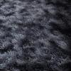 Tie Dye Shaggy Silk Wool Area Rug 40x60cm Modern Square Plush Carpet Soft Carpet for Living Room Bedroom Decor