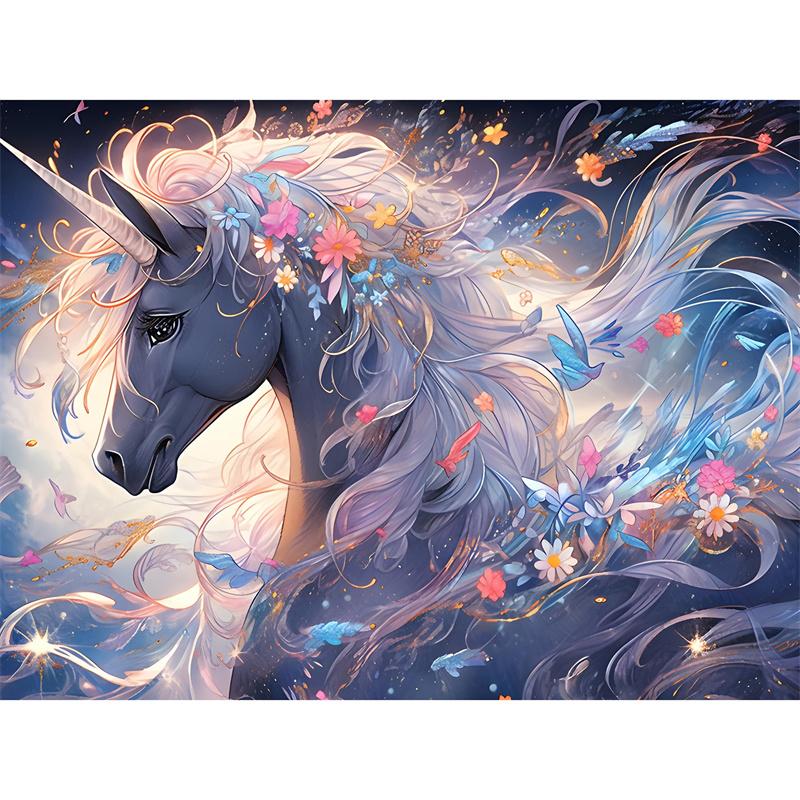 

DIY алмазная живопись лошадь и девушка набор для вышивки крестиком мозаика искусство алмазная живопись полный круг/квадратный алмаз украшение дома Round 50x70cm