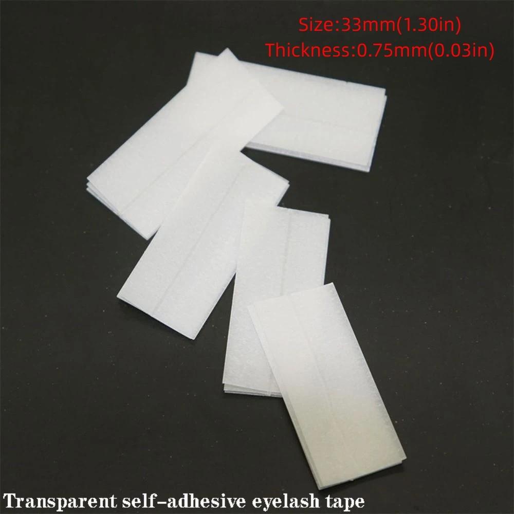More Invisible Adhesive Tape False Eyelashes Strips Reusable Lash Strip Lashes Extension Tool