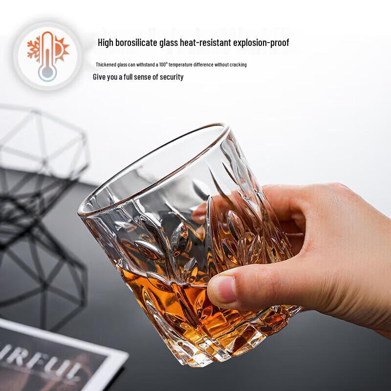 Chuanqi Glass Whisky Glasses (Set of 2)