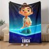 1pc, Disney Pixar Luca Inspired Home Decor Blanket Perfect for Couch, Bed, Travel, Camping, Car