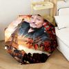 French legendary rock singer and actor Johnny Hallyday umbrella is suitable for all seasons, including home travel and outdoor activities Y9