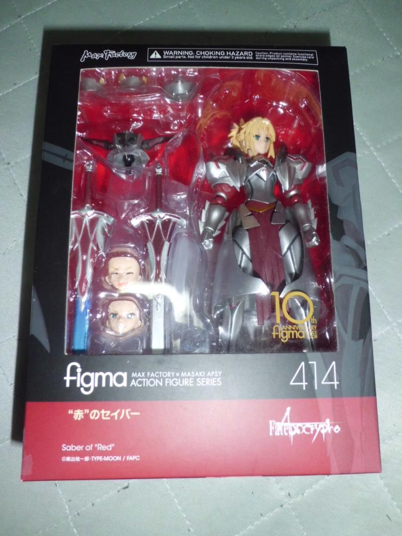 

[USED] Opened figma 414 Saber of Red