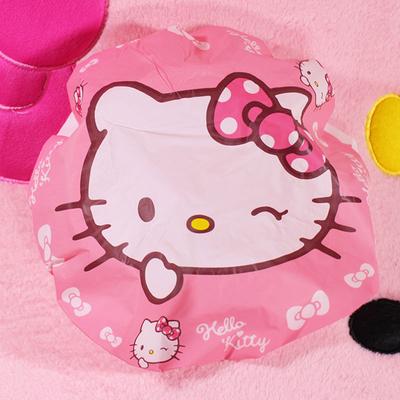 Touca de Banho Grande Espessa Sanrio Hello Kitty para Adultos Touca Melody para Lavagem e Cuidados Touca de Banho Touca Impermeável Ferramentas de Banho