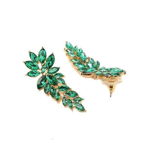 Fashion Jewellery Earings Drop and Dangler Ear Rings Crystal Earrings for Girls and Women