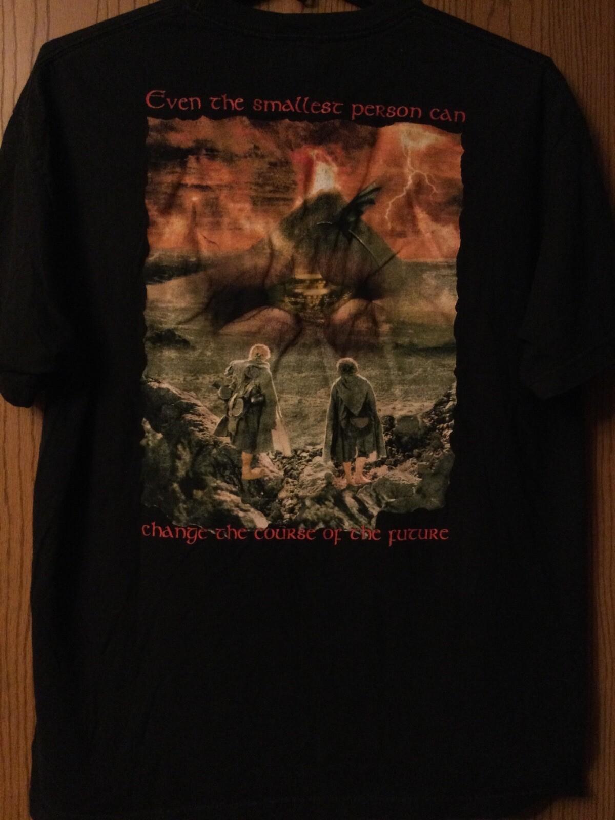 The Lord Of The Rings - “The Return Of The King” - 2003 Black Shirt -XL -2 Sided S