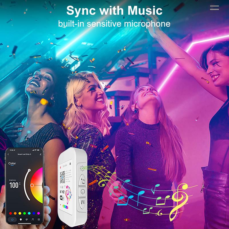 USB Wifi Rgb Controler 5V 4 Pin Tuya Rgb Led Controller Bluetooth Rgb Led Lights Controller Music Sycn Smart Controller RGB