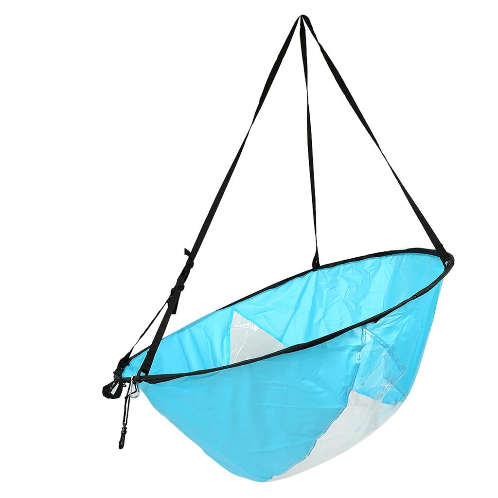 3 Colors 108cm Foldable Kayak Wind Paddle Board Sail With Clear Window and Storage Bag