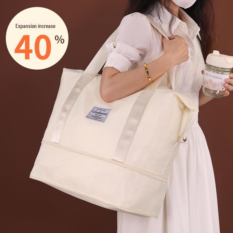 Geantă de călătorie din pânză Oxford de mare capacitate, cu separare între umed și uscat, pentru sport și fitness