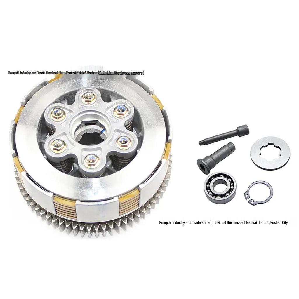 Meikeduo Motorcycle Clutch Assembly 6-Stud 6-Plate for FT/CG150 Dm200 Rt250zs