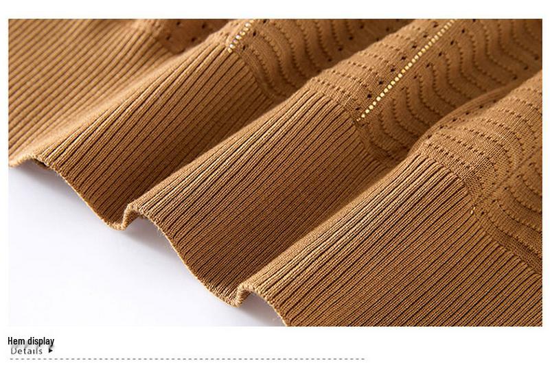 Mom's 2026 Autumn Knit Pullover: Stylish Base Layer for Middle-Aged and Elderly Women